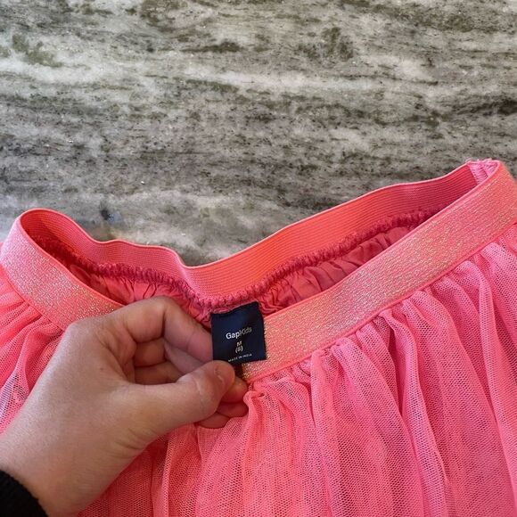 Gap Kids Pink Tulle Skirt Size M (8-10) - Picture 2 of 2